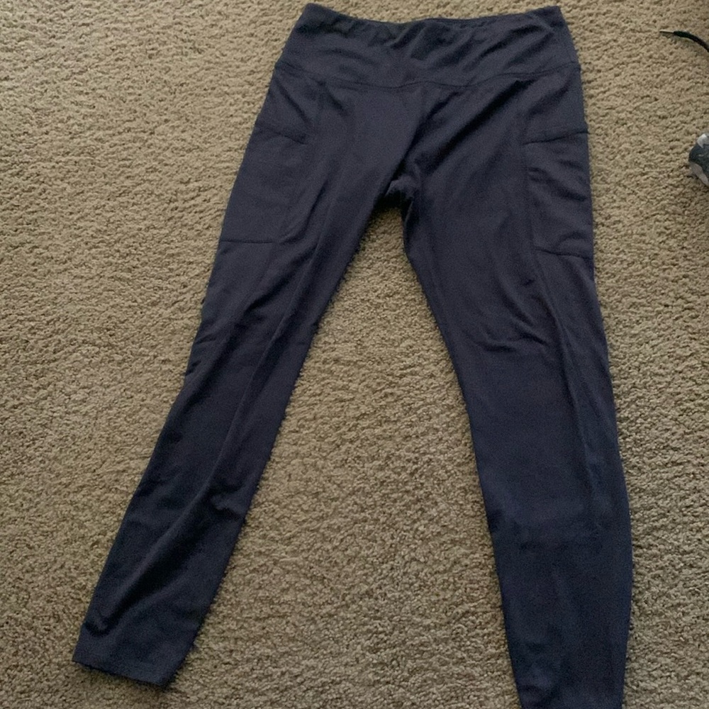Dark purple leggings